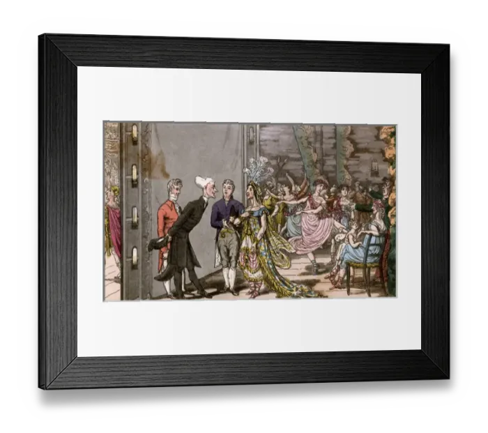 Framed Print : Dr Syntax behind the scenes at the opera Framed Print : Dr Syntax behind the scenes at the opera