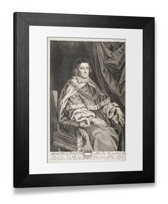 Framed Print : Portrait of Matthew Hale Framed Print : Portrait of Matthew Hale