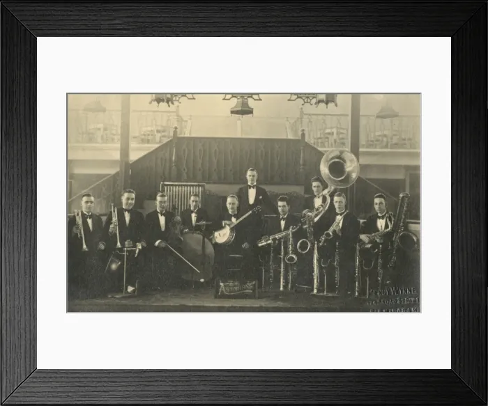 Framed Print : The Astorians - Birmingham dance band Framed Print : The Astorians - Birmingham dance band