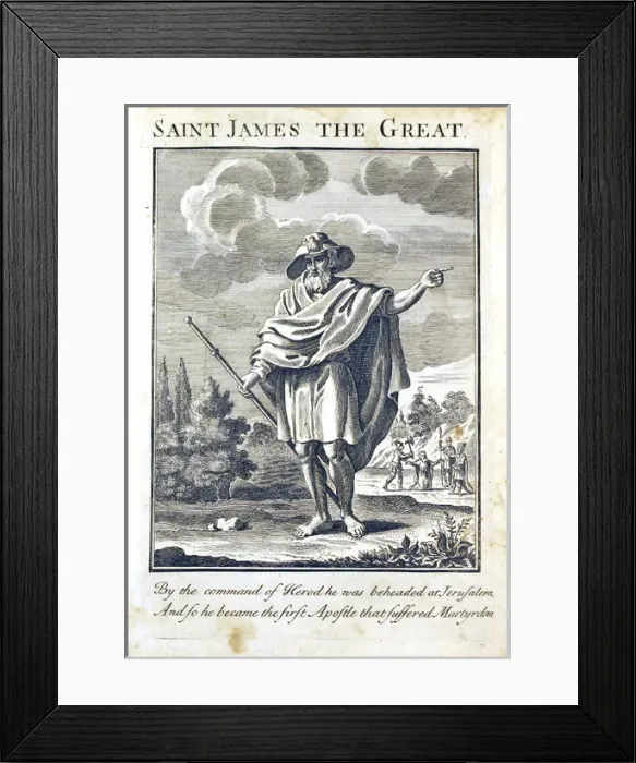 Framed Print : St James, the first martyr Framed Print : St James, the first martyr