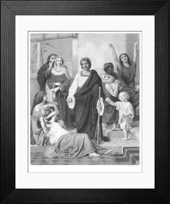 Framed Print : Miracles of Jesus Framed Print : Miracles of Jesus