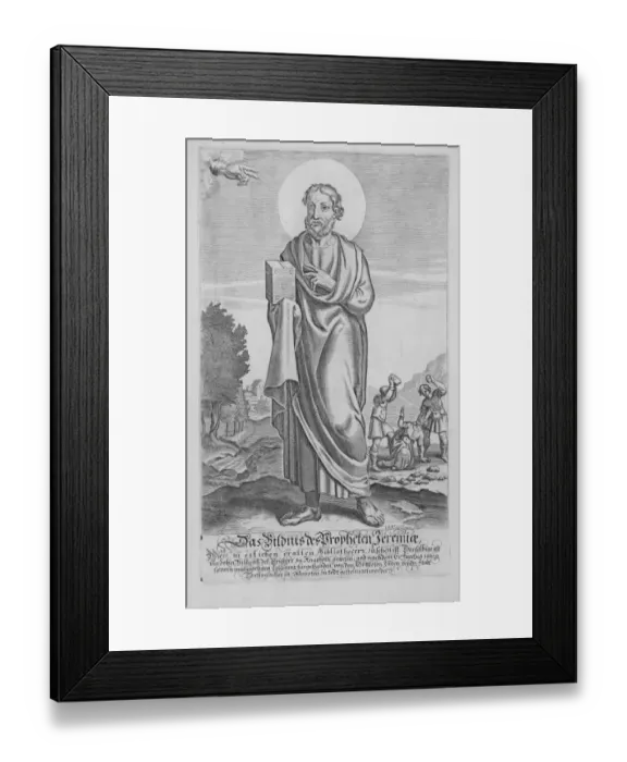 Framed Print : Jeremiah - one of the major Prophets of the Hebrew Bible Framed Print : Jeremiah - one of the major Prophets of the Hebrew Bible