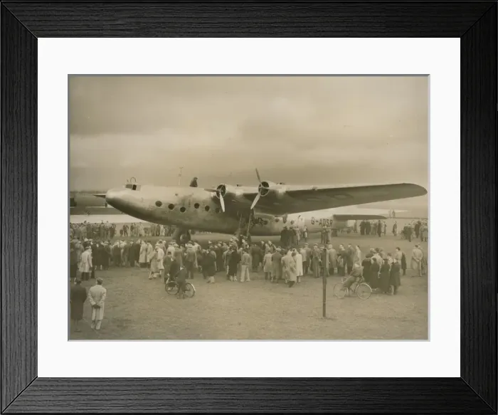 Framed Print : The first Armstrong Whitworth AW27 Ensign, G-ADSR Framed Print : The first Armstrong Whitworth AW27 Ensign, G-ADSR