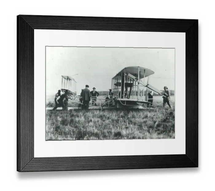 Framed Print : The Short Biplane No2 which won the Daily Mail prize Framed Print : The Short Biplane No2 which won the Daily Mail prize