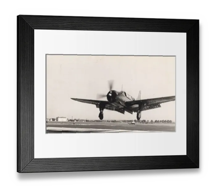 Framed Print : Curtiss Model 84 SB2C-3 Helldiver of the French navy Framed Print : Curtiss Model 84 SB2C-3 Helldiver of the French navy