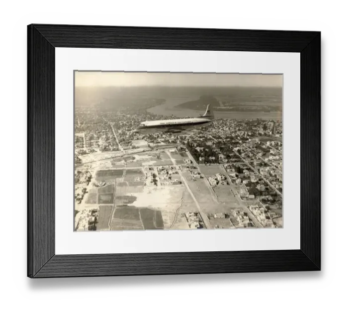Framed Print : Vickers Viscount 735, YI-ACM, Ibn Battootah Framed Print : Vickers Viscount 735, YI-ACM, Ibn Battootah