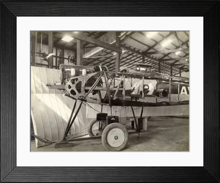 Framed Print : An Avro Dyak at a&E Framed Print : An Avro Dyak at a&E