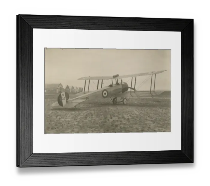 Framed Print : Avro 504K, H3036 or A3-17 Framed Print : Avro 504K, H3036 or A3-17