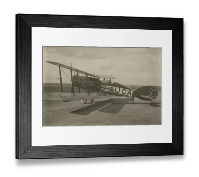 Framed Print : The first aircraft purchased by the newly-formed Civil Framed Print : The first aircraft purchased by the newly-formed Civil