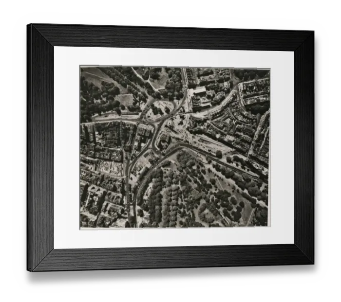 Framed Print : Hyde Park Corner, London, during redevelopment Framed Print : Hyde Park Corner, London, during redevelopment