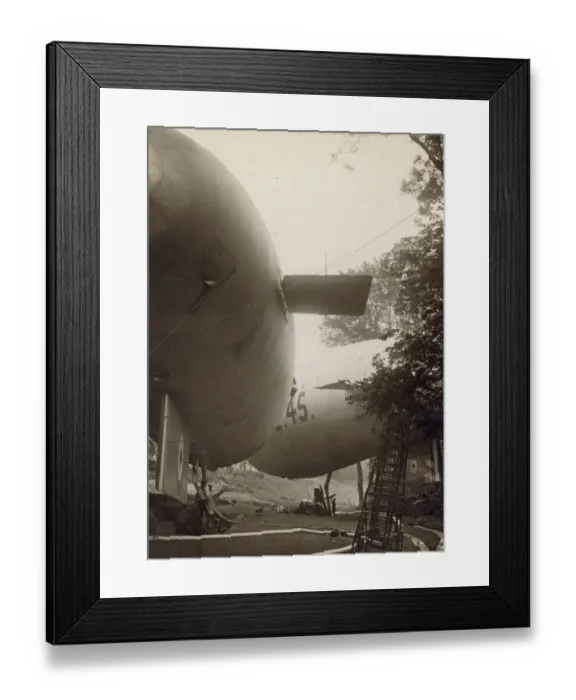 Framed Print : Laira Airship Moorings (sub-station to Mullion) Framed Print : Laira Airship Moorings (sub-station to Mullion)