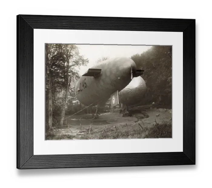 Framed Print : Laira Airship Moorings (sub-station to Mullion)