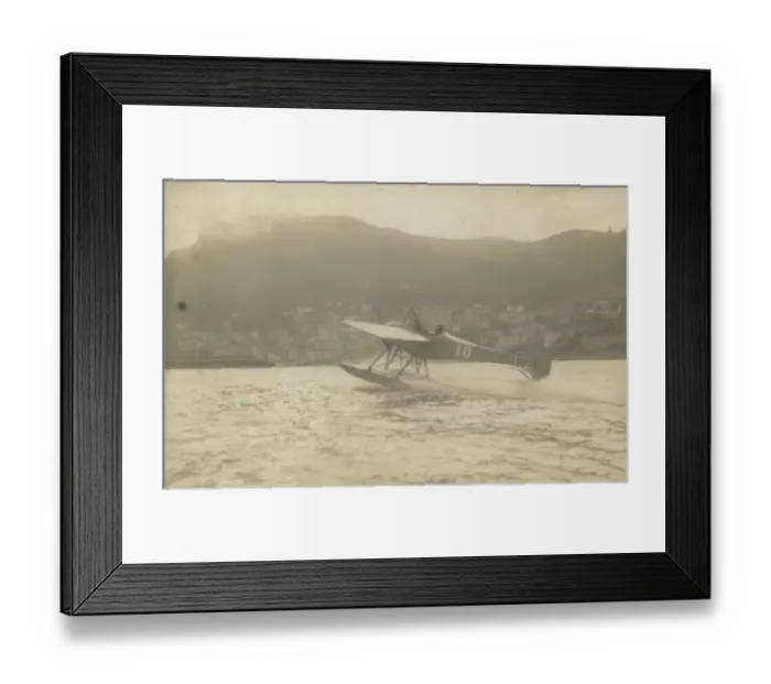 Framed Print : Borel Hydro-monoplane at the Monaco Schneider Trophy Framed Print : Borel Hydro-monoplane at the Monaco Schneider Trophy