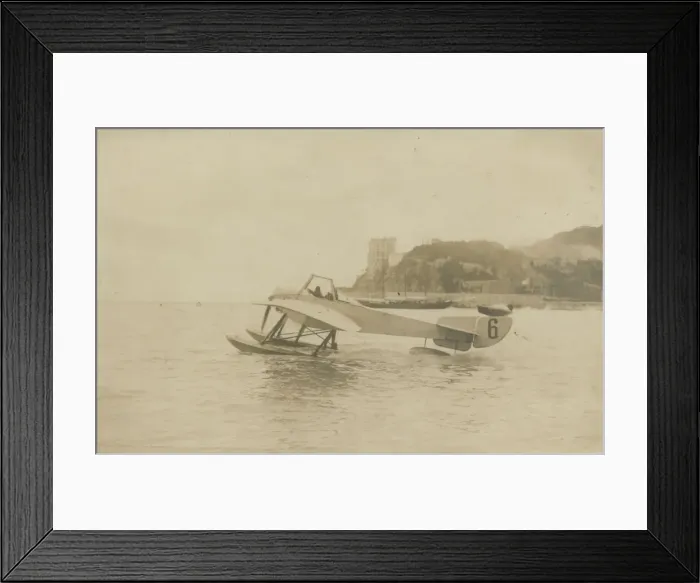 Framed Print : Dr Gabriel Espanets Nieuport seaplane Framed Print : Dr Gabriel Espanets Nieuport seaplane