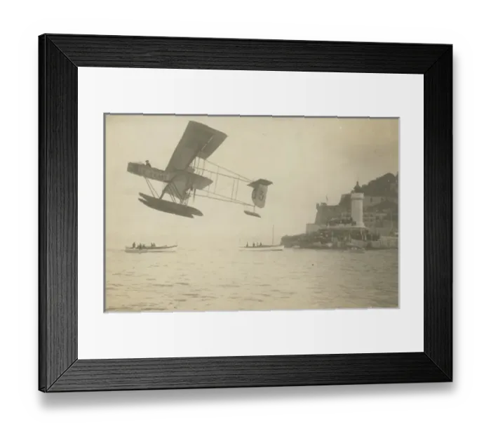 Framed Print : Gilberts Morane-Saulnier seaplane Framed Print : Gilberts Morane-Saulnier seaplane