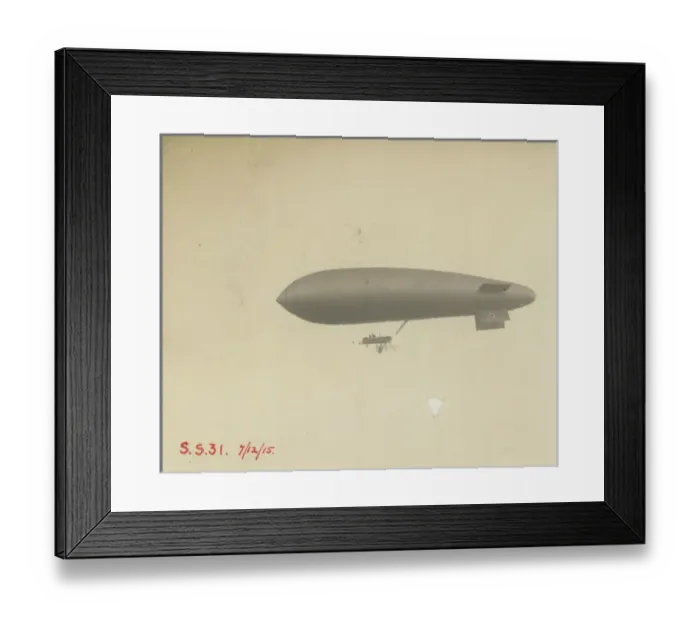Framed Print : SS31 at Kingsnorth Airship Station on the Isle of Grain Framed Print : SS31 at Kingsnorth Airship Station on the Isle of Grain