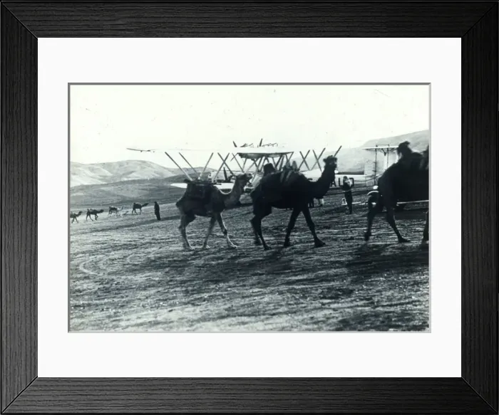 Framed Print : Handley Page HP42E Hanno, G-aUD Framed Print : Handley Page HP42E Hanno, G-aUD