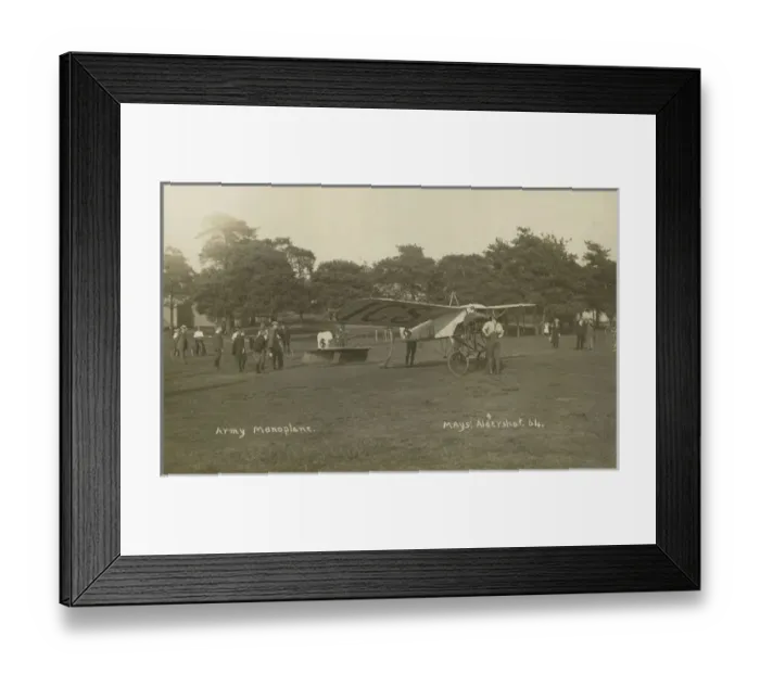 Framed Print : The International Correspondence Schools Bleriot monoplane Framed Print : The International Correspondence Schools Bleriot monoplane