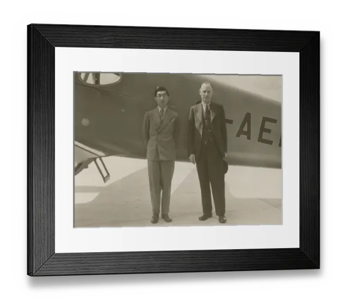 Framed Print : Prince Chichibu of Japan (1902-1953), left Framed Print : Prince Chichibu of Japan (1902-1953), left