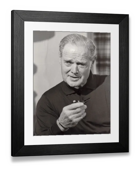 Framed Print : Grp Capt Sir Douglas Robert Steuart Bader Framed Print : Grp Capt Sir Douglas Robert Steuart Bader