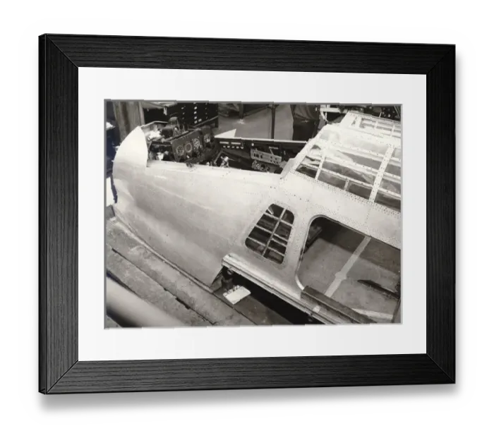 Framed Print : Saunders-Roe SR177 during construction Framed Print : Saunders-Roe SR177 during construction