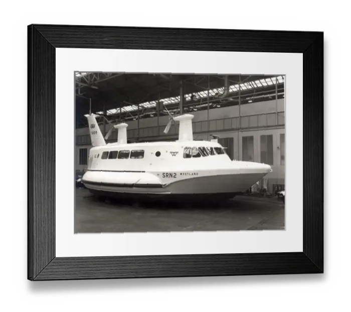 Framed Print : Westland SRN2 hovercraft, G-12-5 Framed Print : Westland SRN2 hovercraft, G-12-5