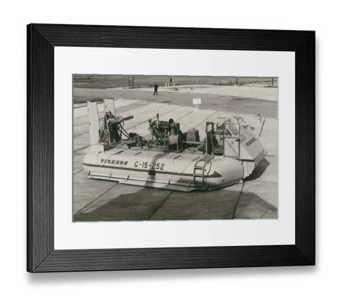 Framed Print : Vickers VA-1 research hovercraft, G-15-252 Framed Print : Vickers VA-1 research hovercraft, G-15-252
