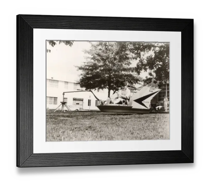 Framed Print : David Taylor Model Basin 7ft dynamic model hovercraft Framed Print : David Taylor Model Basin 7ft dynamic model hovercraft