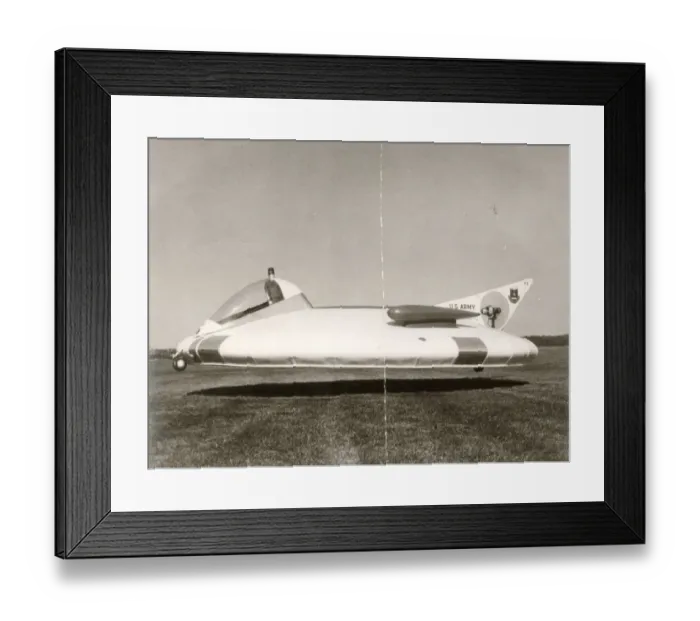 Framed Print : Princeton University X3 Flying Saucer
