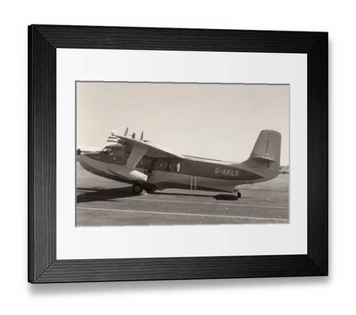 Framed Print : Short SA6 Sealand, G-AKLO Framed Print : Short SA6 Sealand, G-AKLO