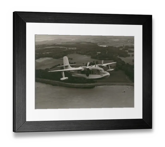 Framed Print : Short SA6 Sealand, G-AKLO Framed Print : Short SA6 Sealand, G-AKLO