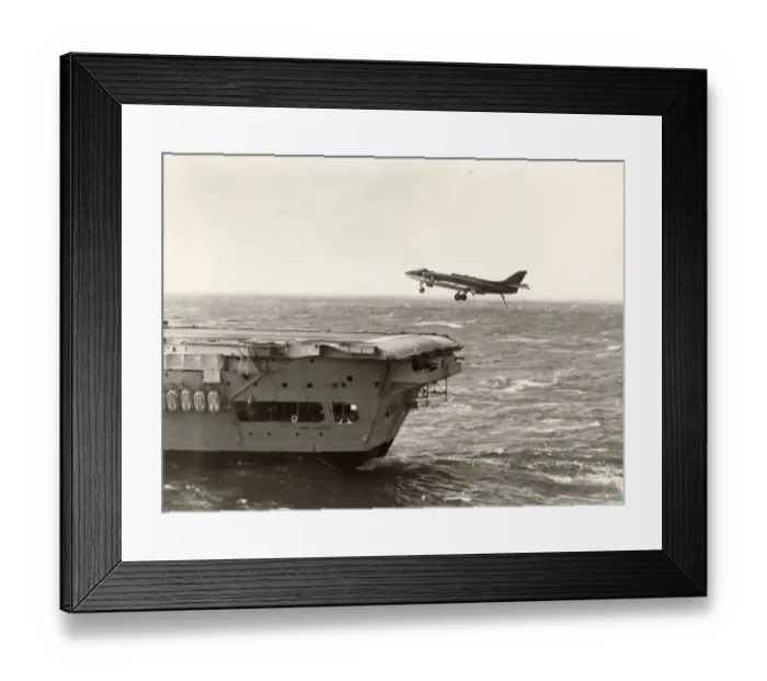 Framed Print : Supermarine 544 N113 during trials aboard HMS Ark Royal Framed Print : Supermarine 544 N113 during trials aboard HMS Ark Royal