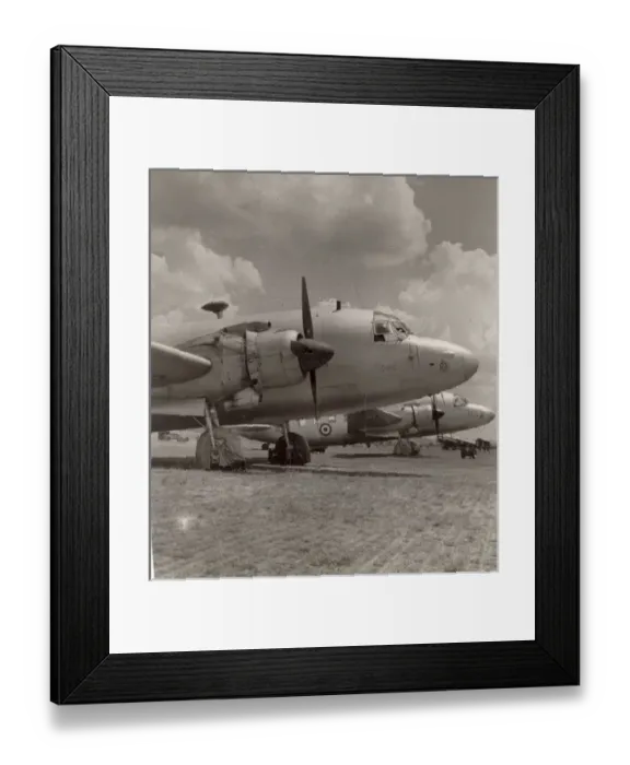 Framed Print : Two Vickers Type 665 Valettas of No48 Squadron Far East Framed Print : Two Vickers Type 665 Valettas of No48 Squadron Far East