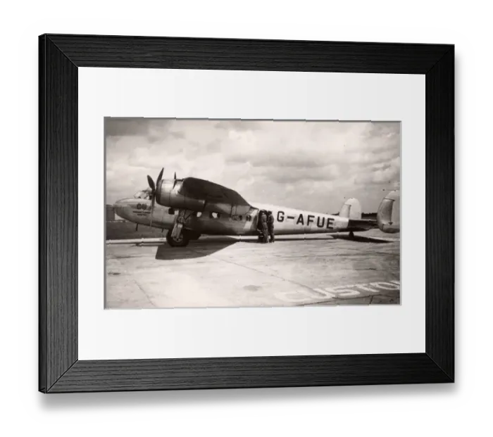 Framed Print : The prototype de Havilland DH95 Flamingo, G-AFUE Framed Print : The prototype de Havilland DH95 Flamingo, G-AFUE
