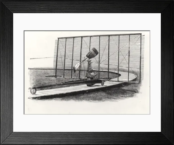 Framed Print : Phillips small multiplane of 1893 Framed Print : Phillips small multiplane of 1893