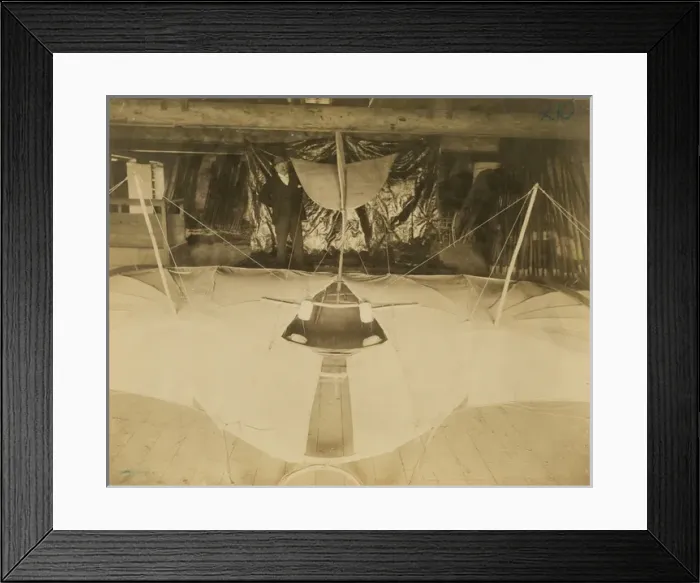 Framed Print : Lilienthal glider Framed Print : Lilienthal glider