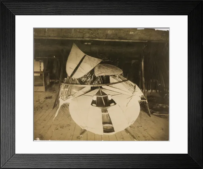 Framed Print : Lilienthal glider Framed Print : Lilienthal glider