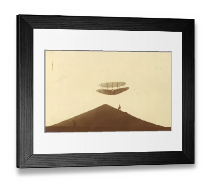 Framed Print : Lilienthal biplane glider Framed Print : Lilienthal biplane glider