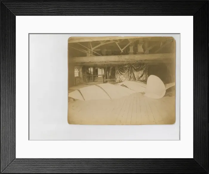 Framed Print : Lilienthal glider Framed Print : Lilienthal glider