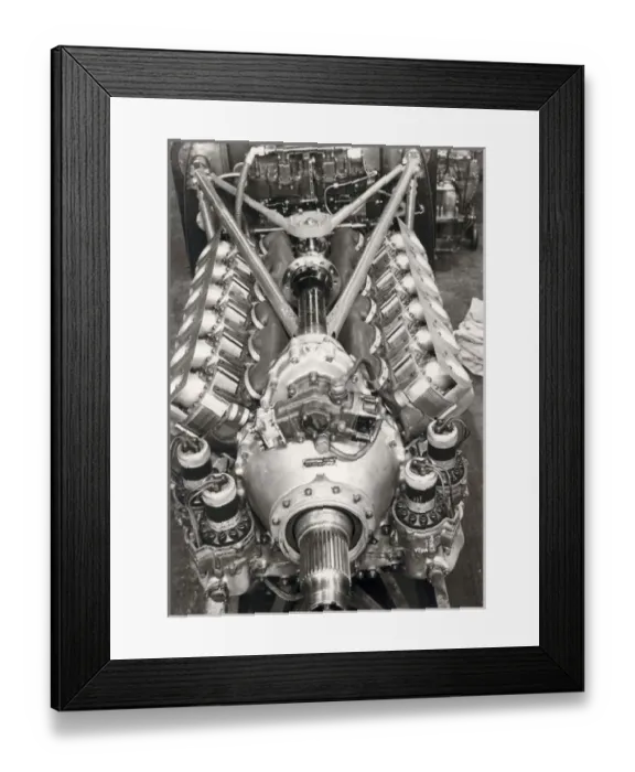 Framed Print : Rolls-Royce Exe 24-cylinder, air-cooled, X-block Framed Print : Rolls-Royce Exe 24-cylinder, air-cooled, X-block