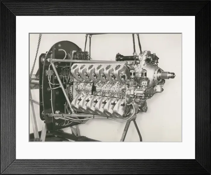 Framed Print : Rolls-Royce Exe 24-cylinder, air-cooled, X-block Framed Print : Rolls-Royce Exe 24-cylinder, air-cooled, X-block