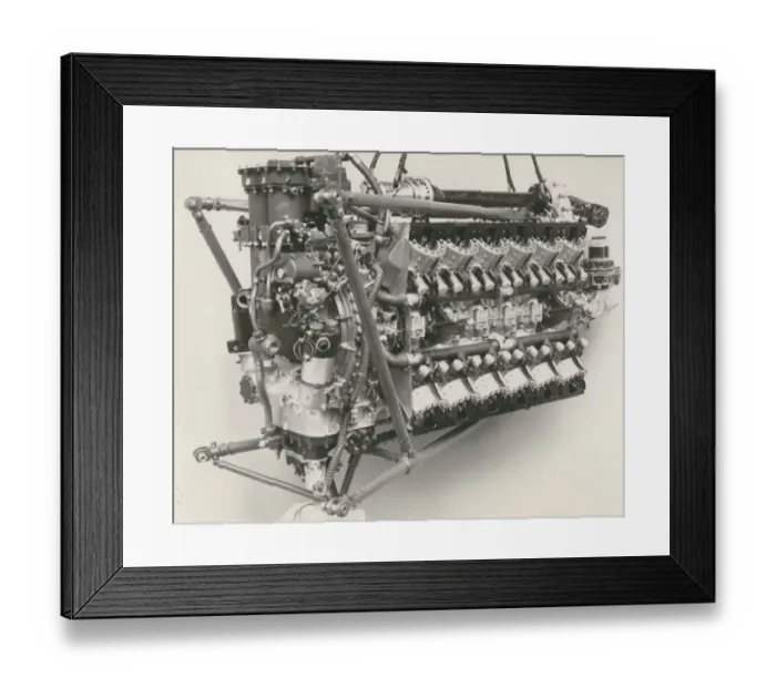 Framed Print : Rolls-Royce Exe 24-cylinder, air-cooled, X-block Framed Print : Rolls-Royce Exe 24-cylinder, air-cooled, X-block