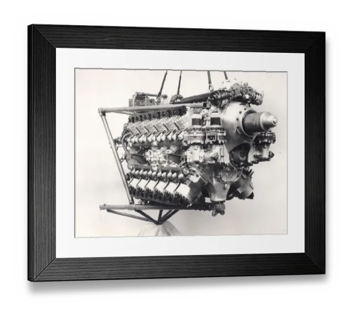 Framed Print : Rolls-Royce Exe 24-cylinder, air-cooled, X-block Framed Print : Rolls-Royce Exe 24-cylinder, air-cooled, X-block