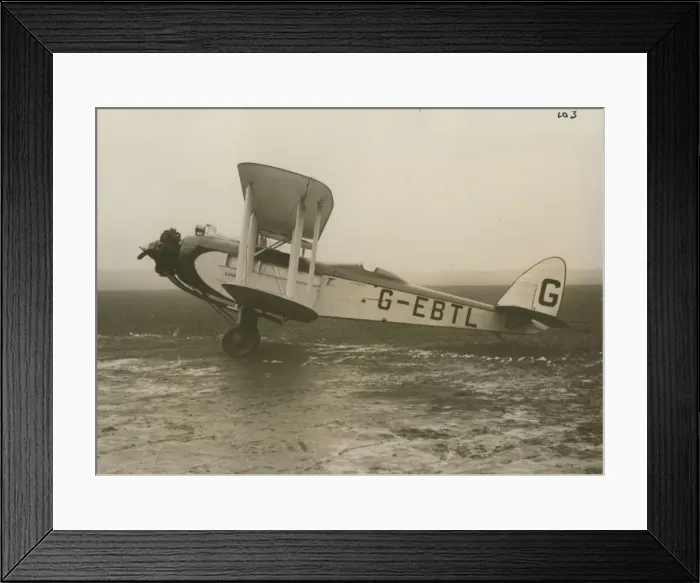 Framed Print : The first de Havilland DH61 Giant Moth, G-EBTL Framed Print : The first de Havilland DH61 Giant Moth, G-EBTL