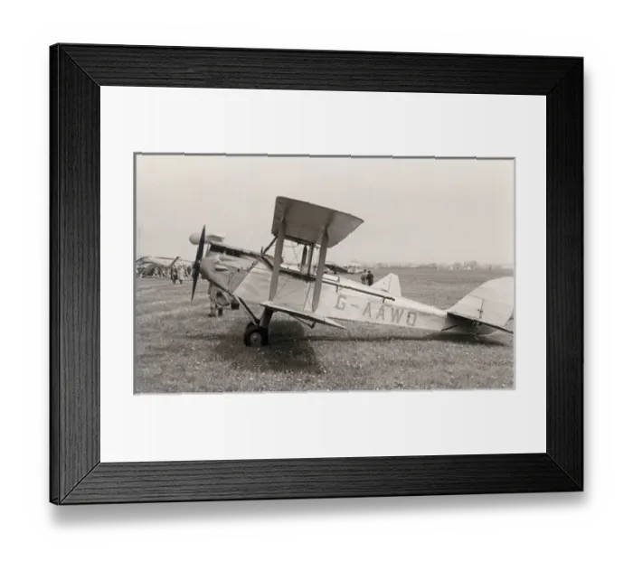 Framed Print : de Havilland DH60G Gipsy Moth, G-aWO Framed Print : de Havilland DH60G Gipsy Moth, G-aWO
