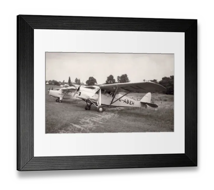 Framed Print : de Havilland DH80A Puss Moth, G-ABEH