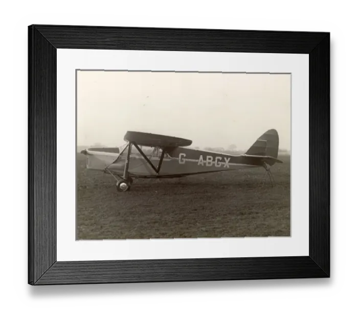 Framed Print : de Havilland DH80A Puss Moth, G-ABGX