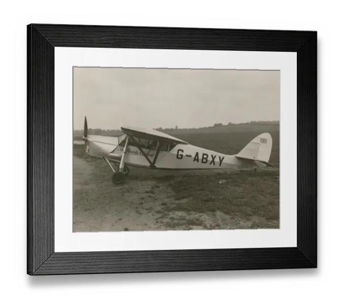 Framed Print : Jim Mollisons long-range de Havilland DH80A Puss Moth Framed Print : Jim Mollisons long-range de Havilland DH80A Puss Moth