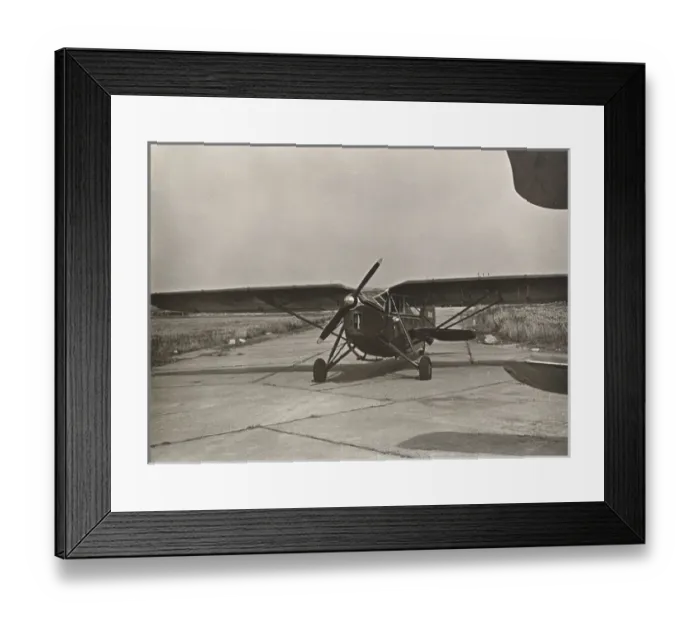 Framed Print : de Havilland DH80A Puss Moth, G-ABLS, at Ford Aerodrome Framed Print : de Havilland DH80A Puss Moth, G-ABLS, at Ford Aerodrome