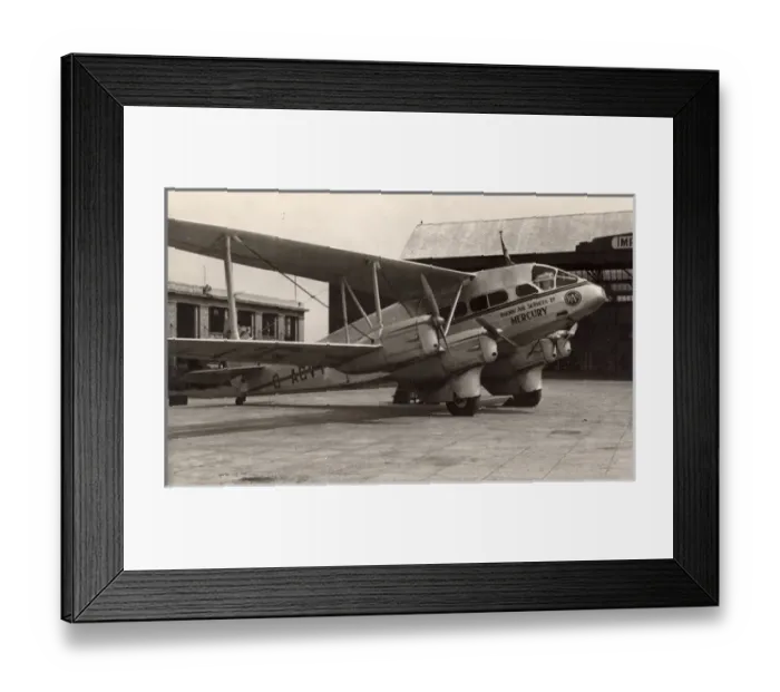 Framed Print : de Havilland DH86, G-ACVY, Mercury Framed Print : de Havilland DH86, G-ACVY, Mercury